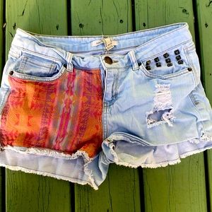 Life in progress denim shorts